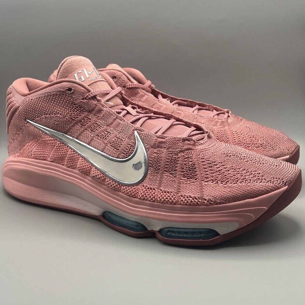 2025 Nike Air Zoom GT Hustle 3 Pink Stardust Basketball -  Men's Size 16 USED